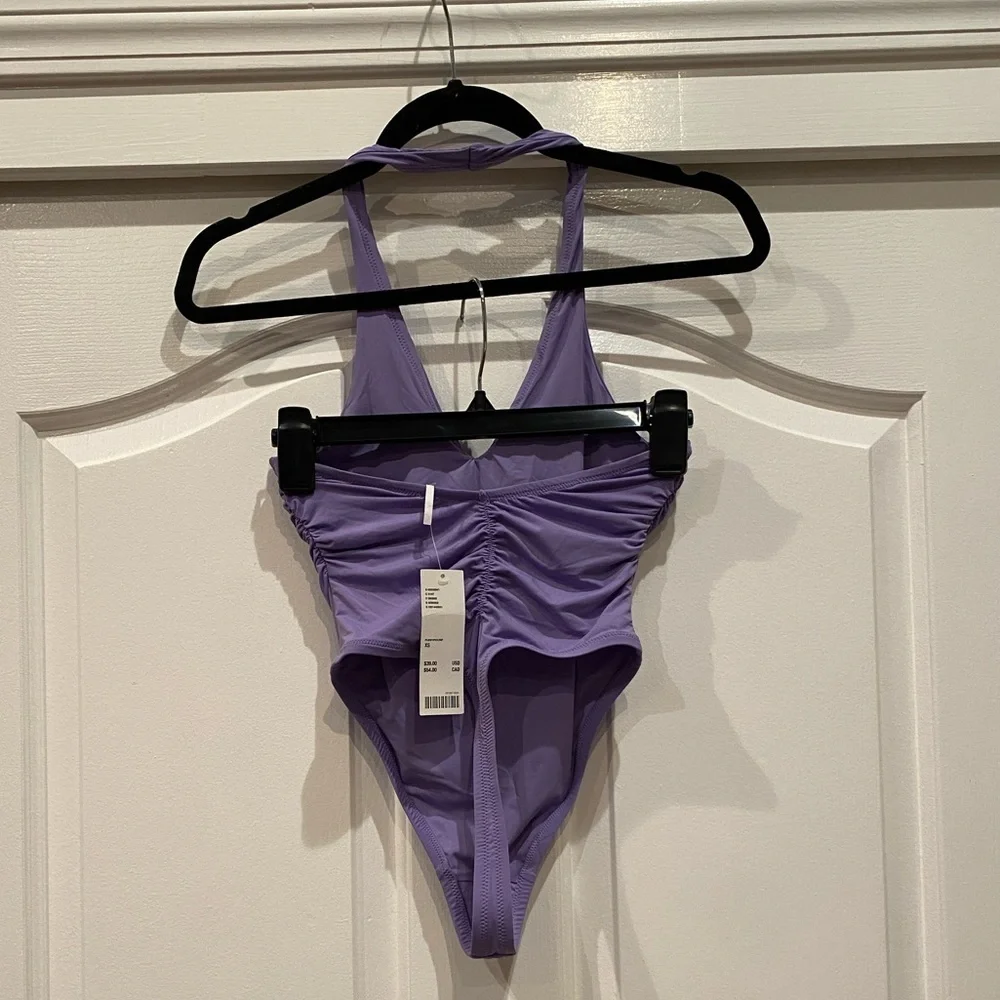 Urban outfitters sorelle bodysuit purple size XS - Picture 6 of 9